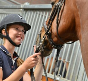 Paardensport_student met paard