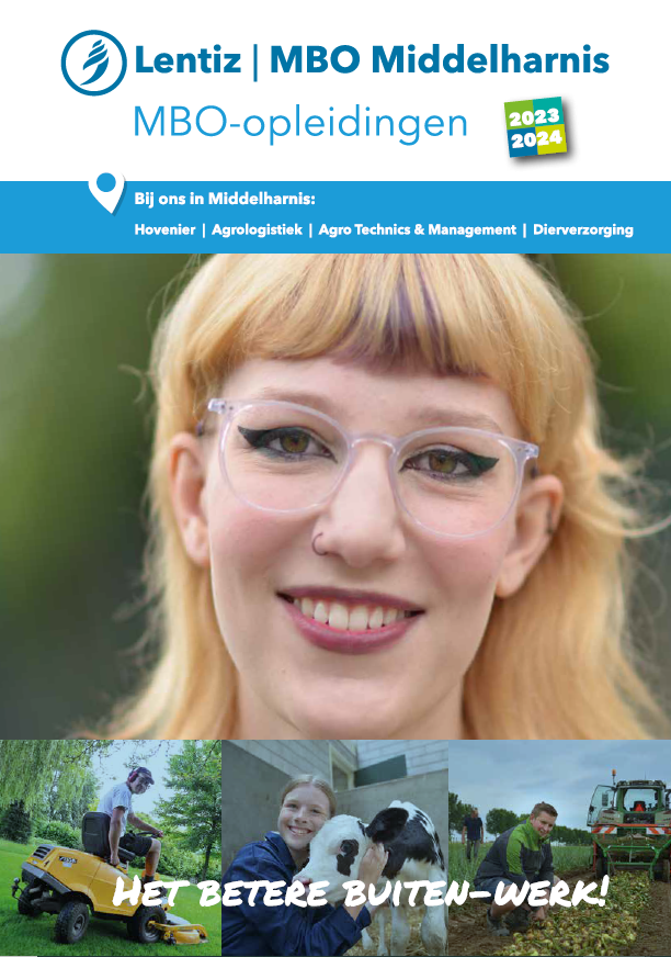 voorkant brochure Lentiz | MBO Middelharnis