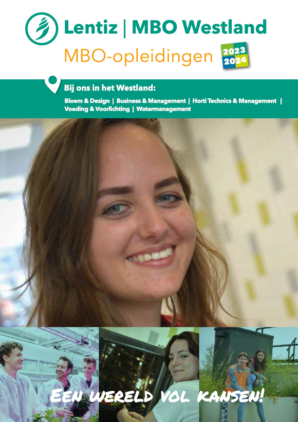 voorkant brochure Lentiz | MBO Westland