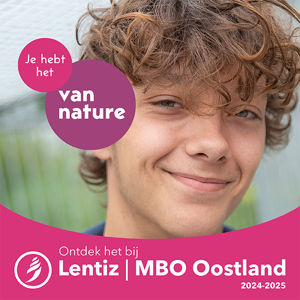 voorkant brochure Lentiz | MBO Oostland