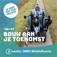 voorkant brochure Lentiz | MBO Middelharnis