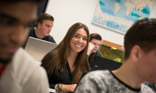 Business & Management meisje