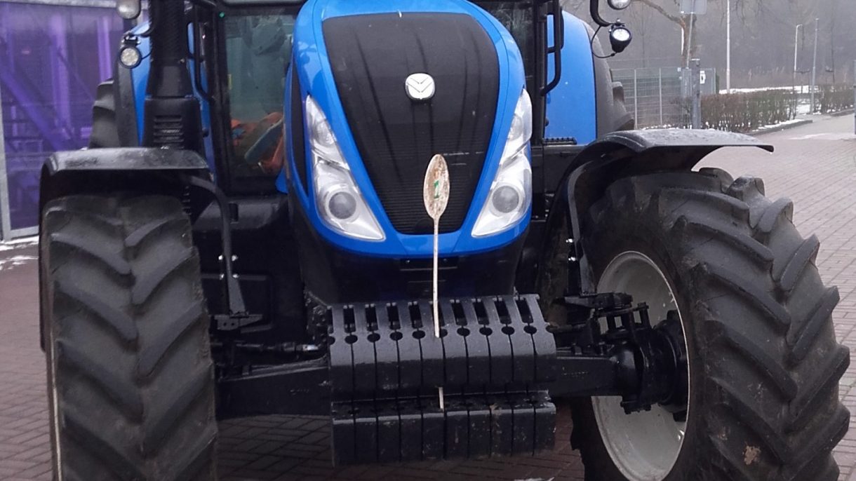 Traktor ingang