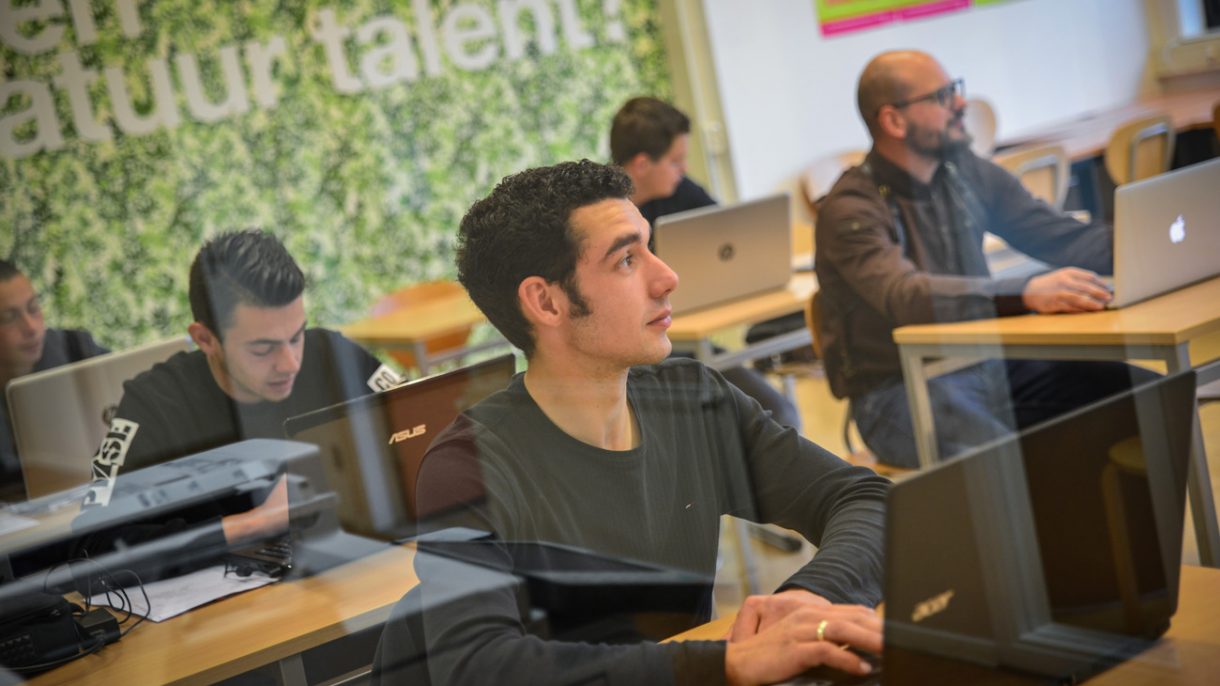 studenten in de klas