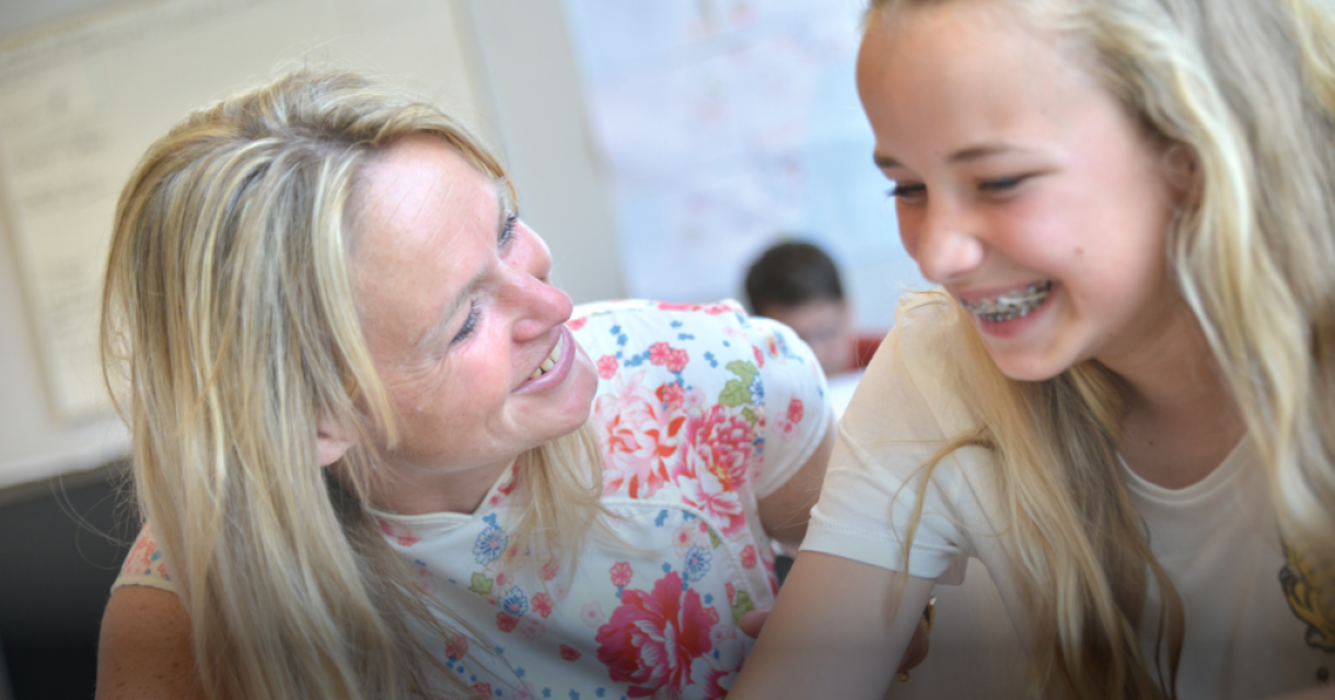 Docent en leerling