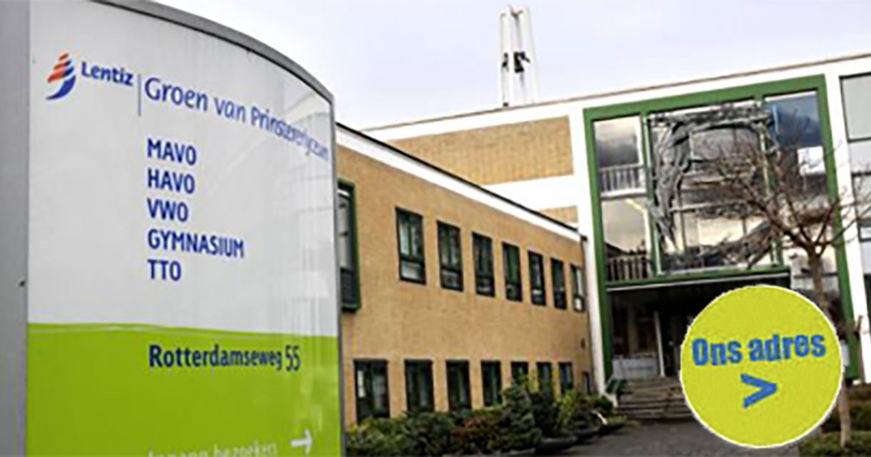schoolgebouw Groen van Prinstererlyceum