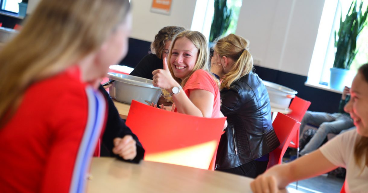 leerlingen in de aula