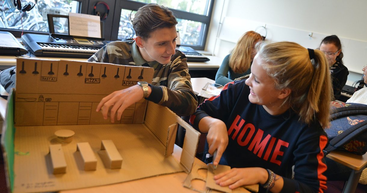 Maquette maken voor profielwerkstuk