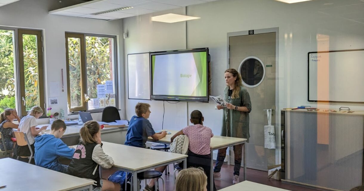 Foto les: Soepele overgang basisonderwijs