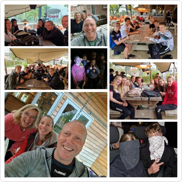 fotocollage kamp sportklas